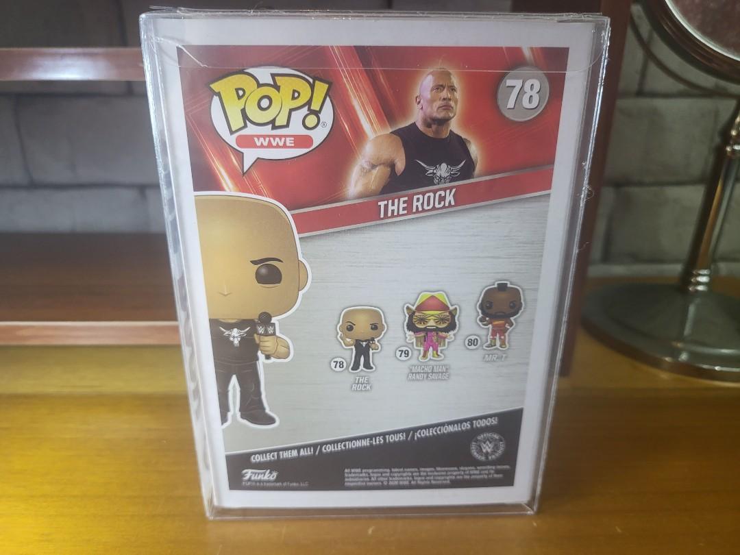 funko pop the rock (Category: Designer & Blind Box Toys) located in Manila. Submitted by popster21 (Listing ID 1147369410, Image 3). Description: mint protector included pm for inquiry.