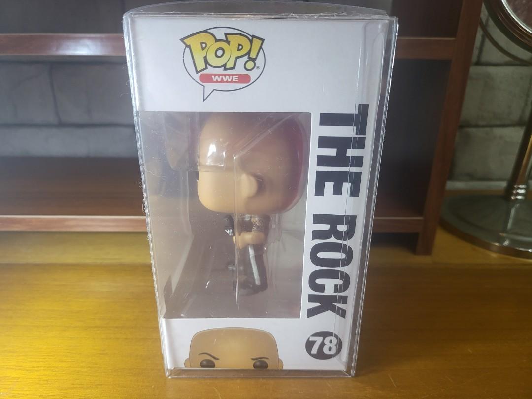 funko pop the rock (Category: Designer & Blind Box Toys) located in Manila. Submitted by popster21 (Listing ID 1147369410, Image 2). Description: mint protector included pm for inquiry.