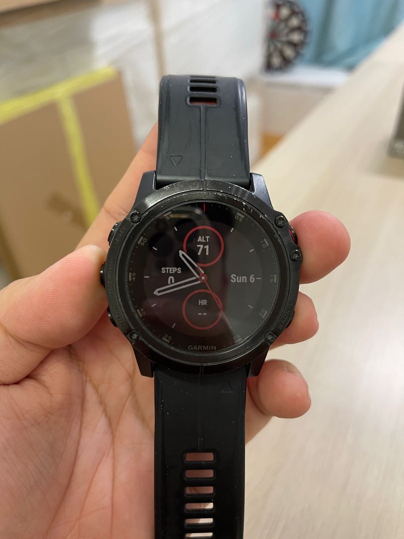 Garmin fenix 5x used online