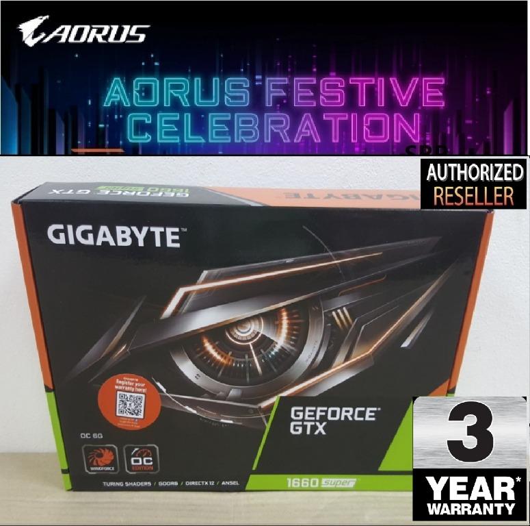 Gigabyte aorus geforce gtx 1660 oc 6g online