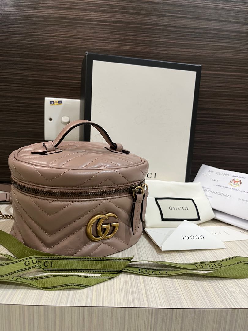Gucci Marmont Vanity Backpack Women s Fashion Bags Wallets