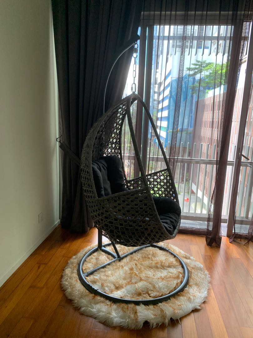 Hanging egg store chair harvey norman
