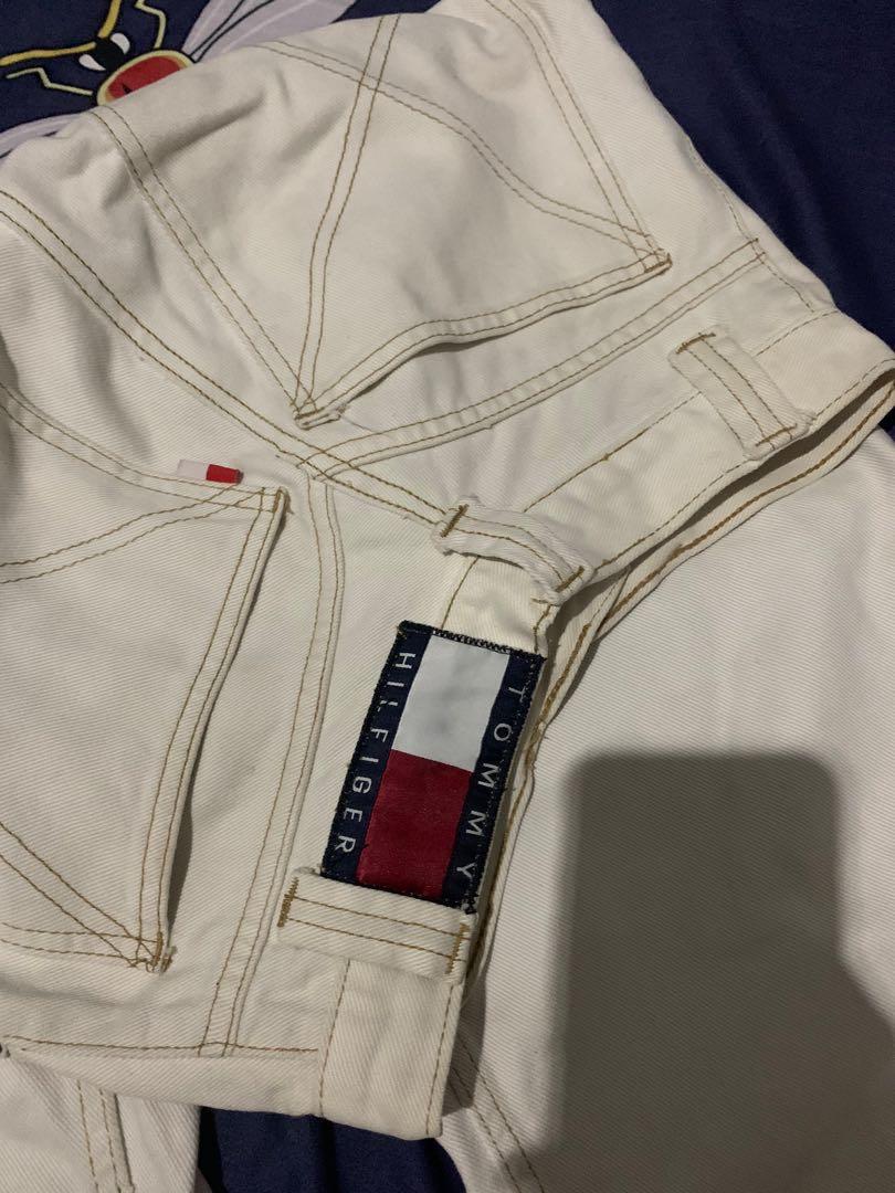 HIGHWAIST JEANS TOMMY HILFIGER, Fesyen 