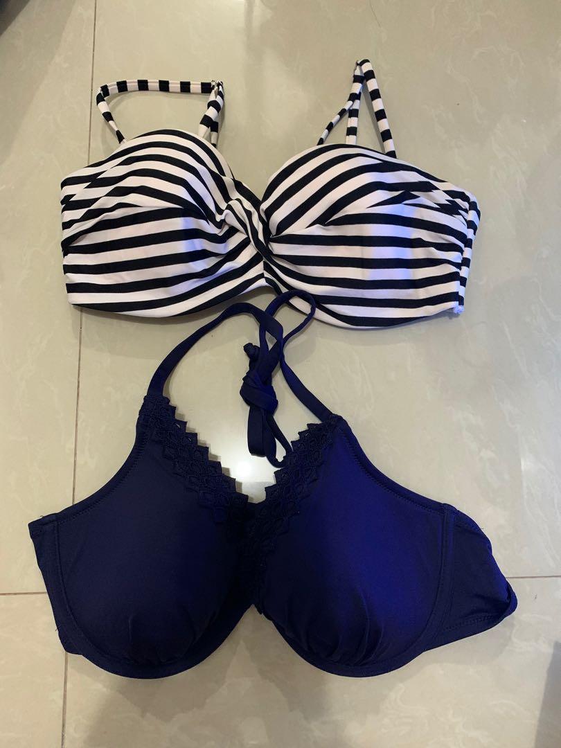 H&M Bikini Tops Plus Sizes, Women's Fashion, Swimwear, Bikinis