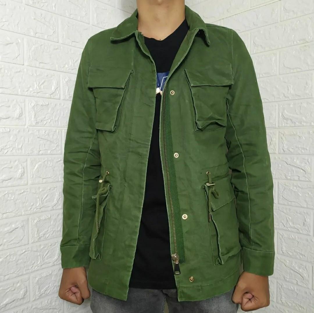 H&m field jacket hotsell
