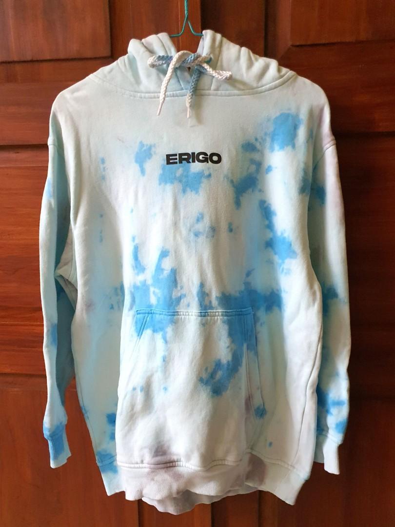 Hoodie ERIGO, Fesyen Pria, Pakaian , Atasan di Carousell