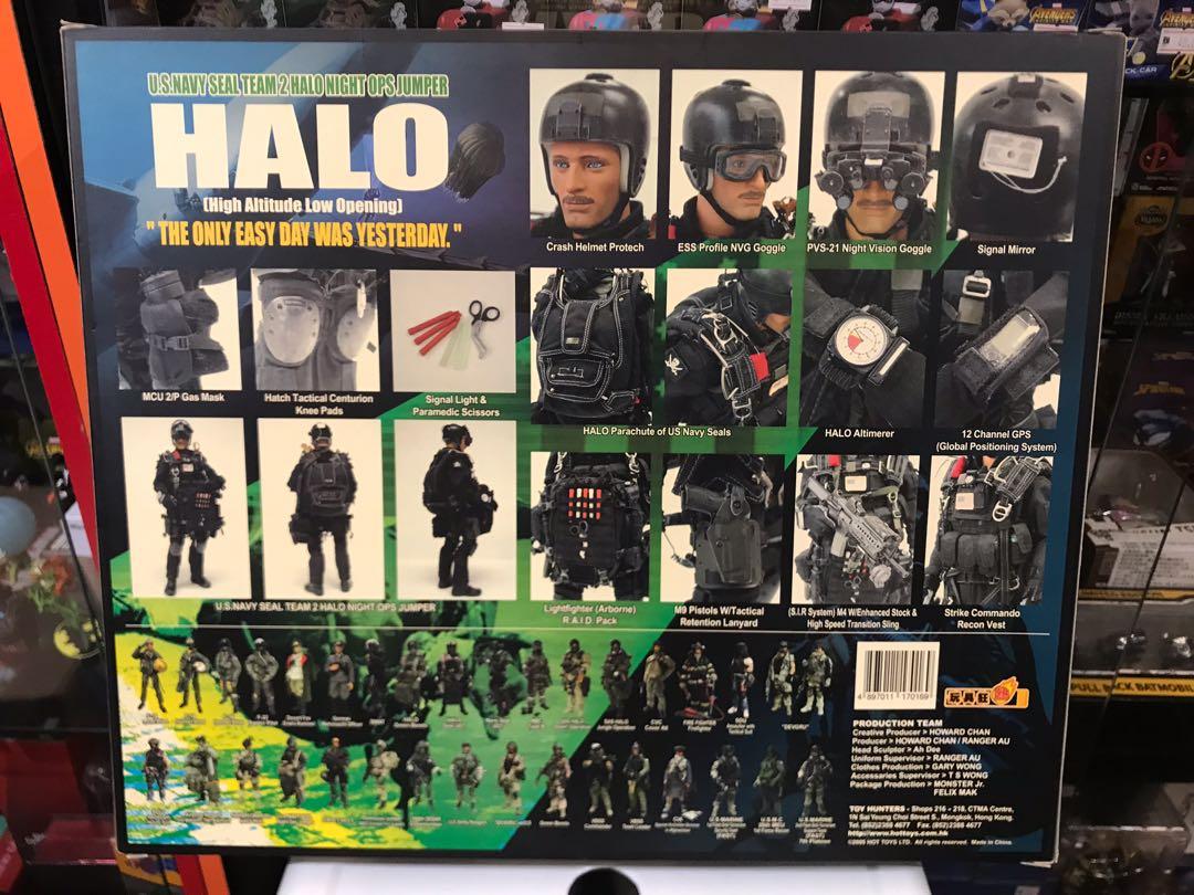 ホットトイズ Navy Seal Team2 HALO Night 1/6