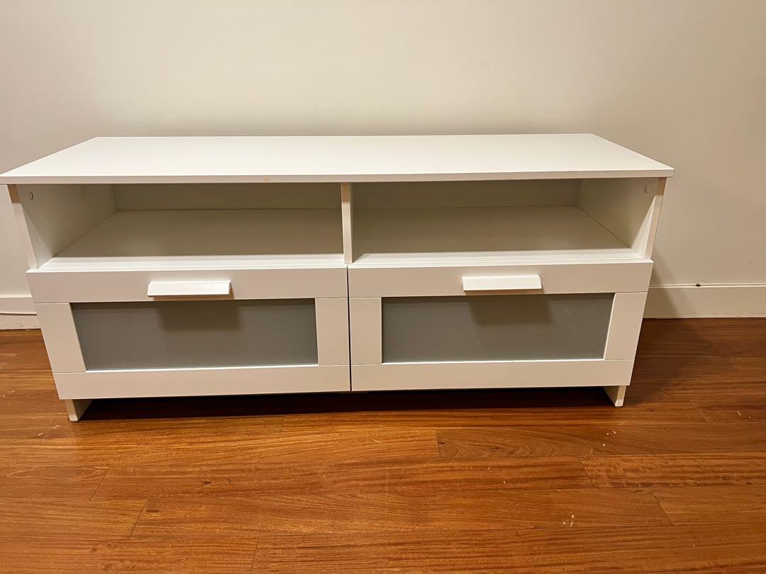 IKEA Brimnes TV stand, 傢俬＆家居, 傢俬, 電視櫃 Carousell