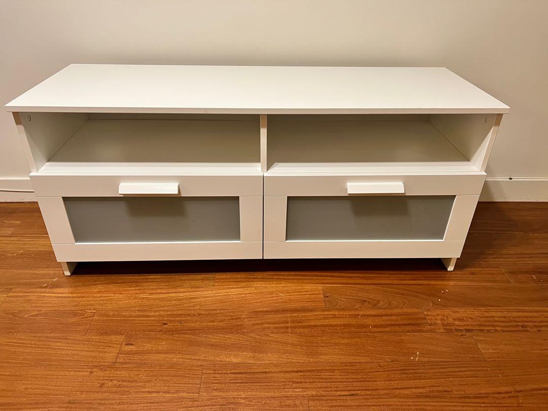IKEA Brimnes TV stand, 傢俬＆家居, 傢俬, 電視櫃 Carousell