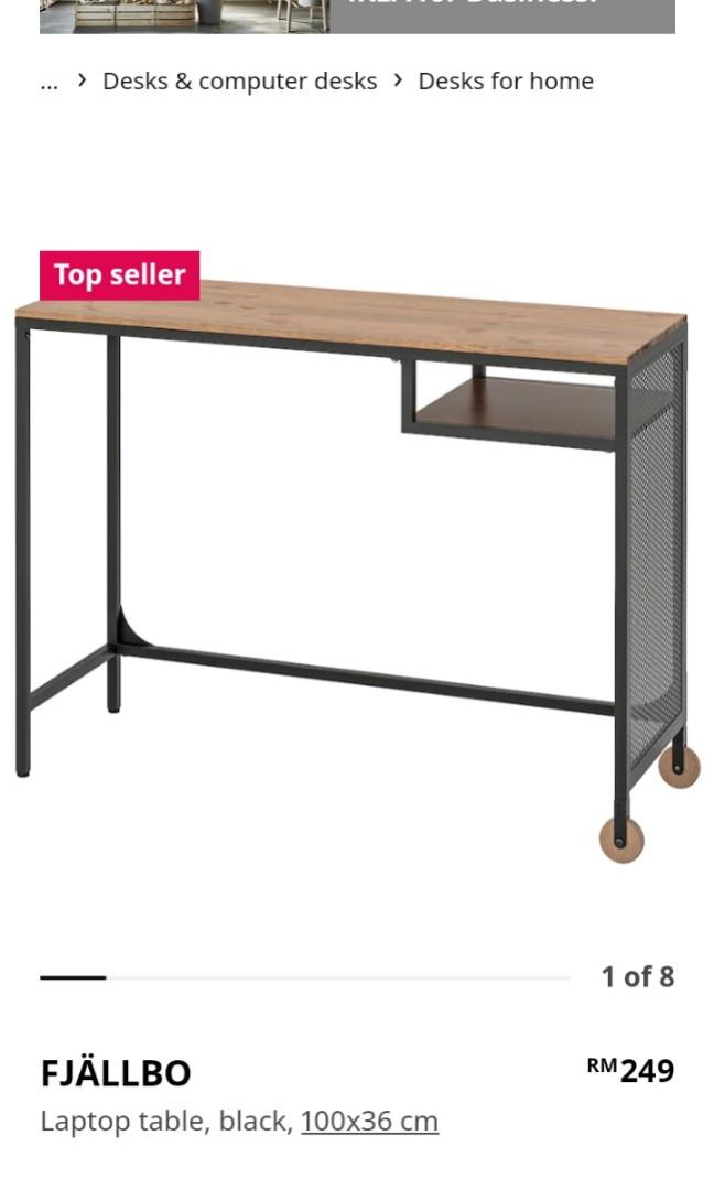 Ikea Computer Table, Home & Furniture, Furniture on Carousell