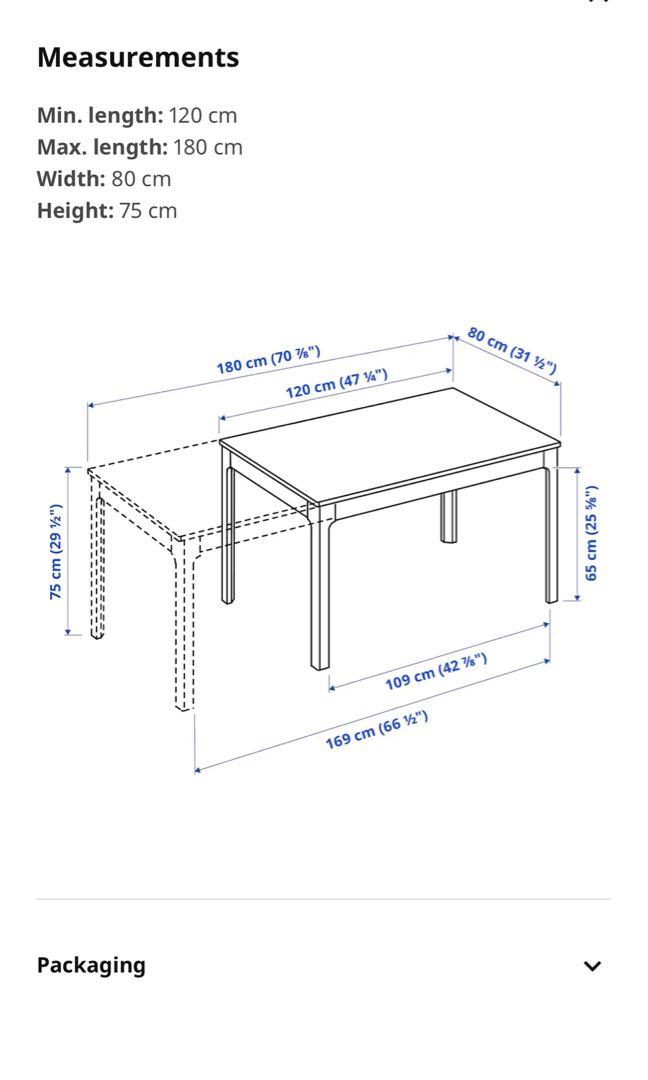 Ikea Dining Table Set (2 chairs + 1 bench), Furniture & Home Living