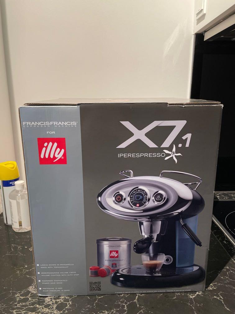 Illy X7.1 Coffee Machine Black, TV & Home Appliances, Kitchen