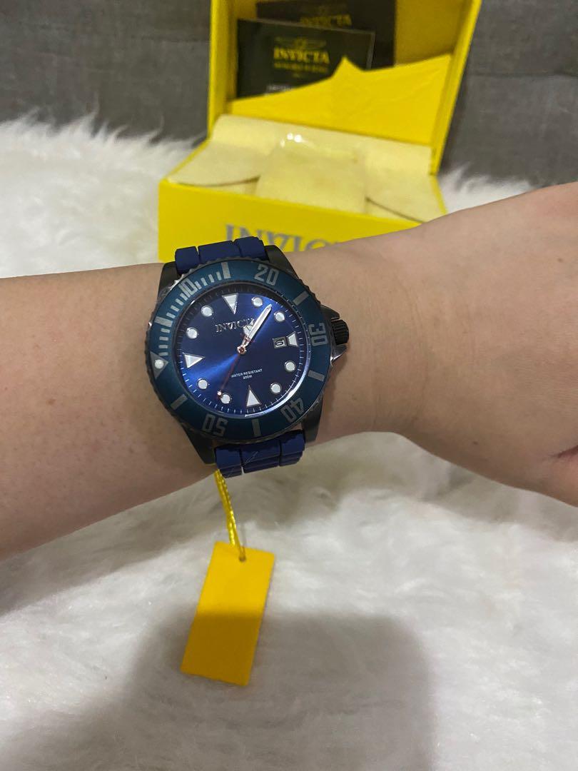 Invicta watch for men (Category: Luxury Watches) located in Pasig City. Submitted by jackie_ginger (Listing ID 1147488595, Image 2). Description: Onhand with box 💯orig from US.