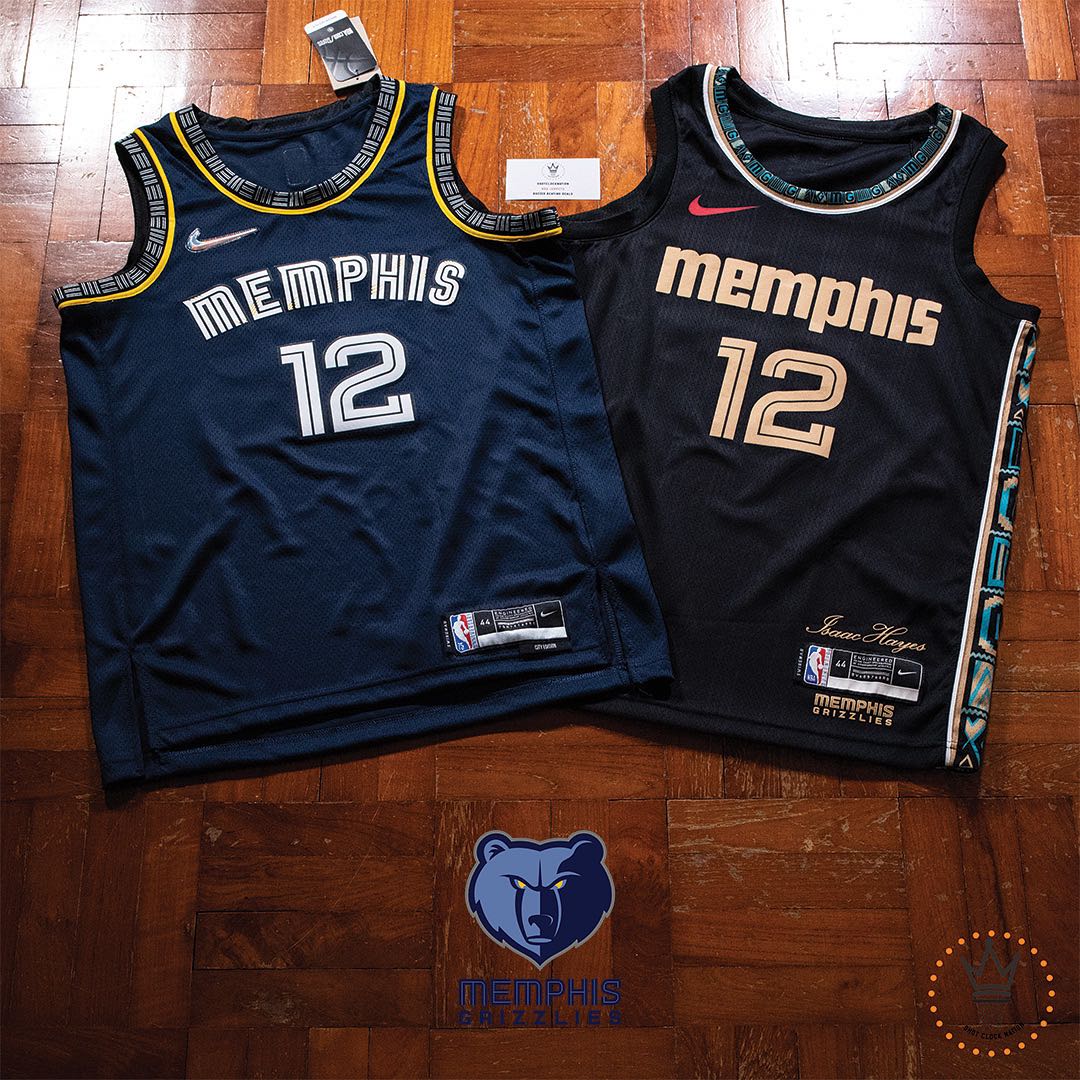 Ja Morant Memphis Grizzlies Nike 20/21 & 21/22 City Editions NBA