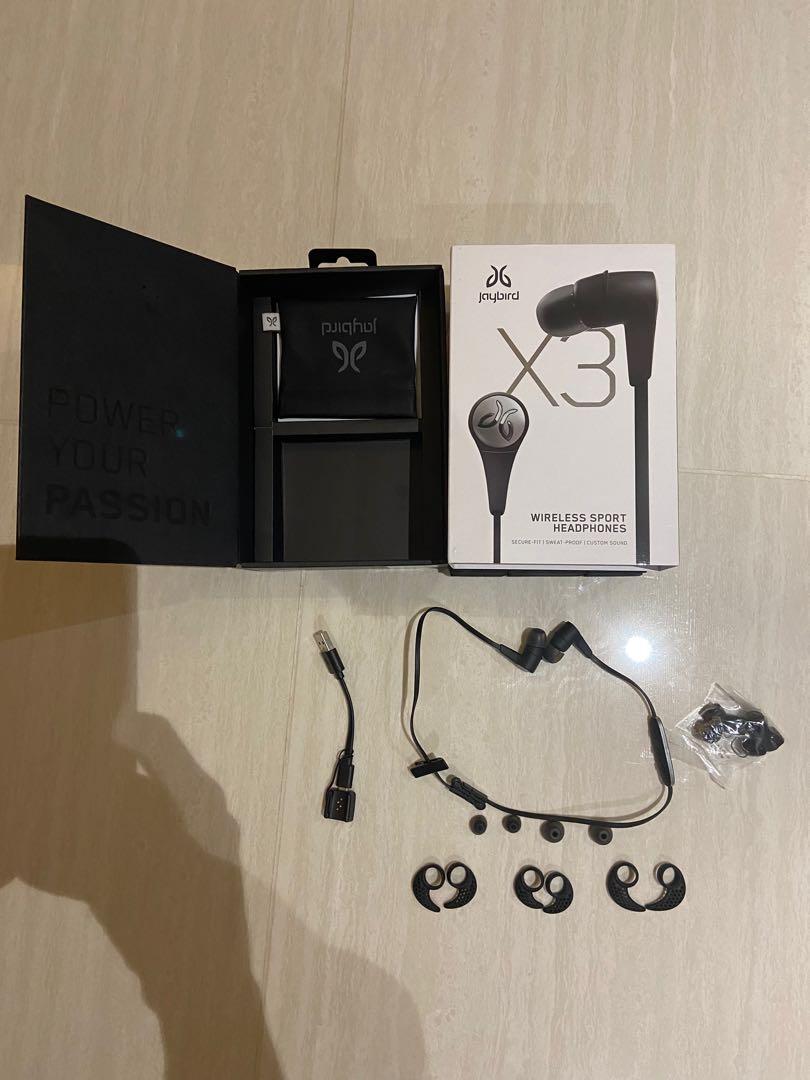 Jay bird X3 wireless sport headphones Audio Earphones on Carousell