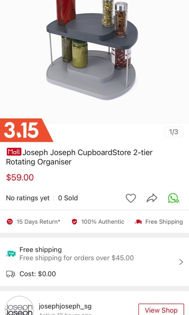 Joseph Joseph Cupboard Store, Furniture & Home Living, Kitchenware