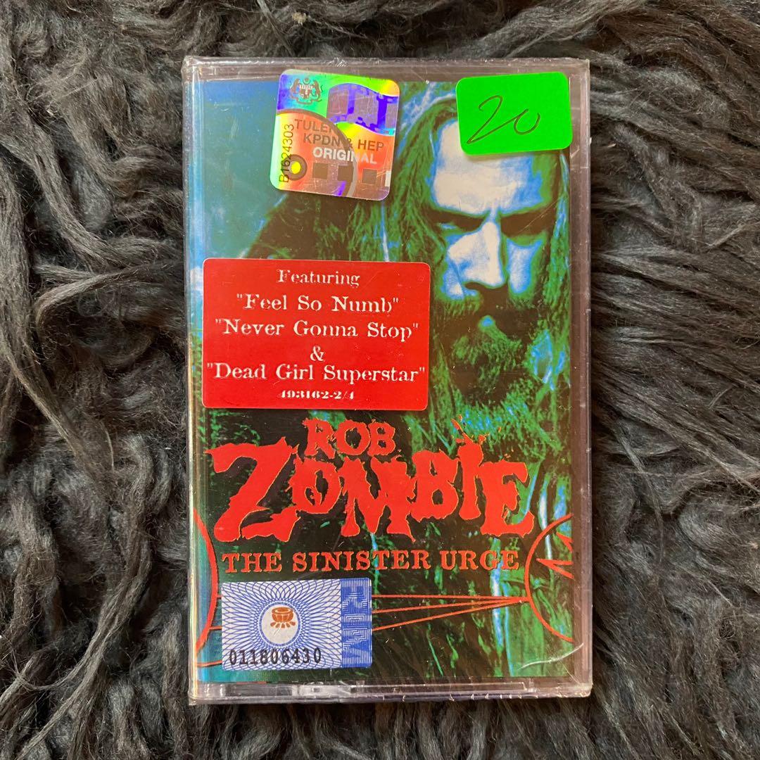 kaset-rob-zombie-the-sinister-urge-hobbies-toys-music-media-cds