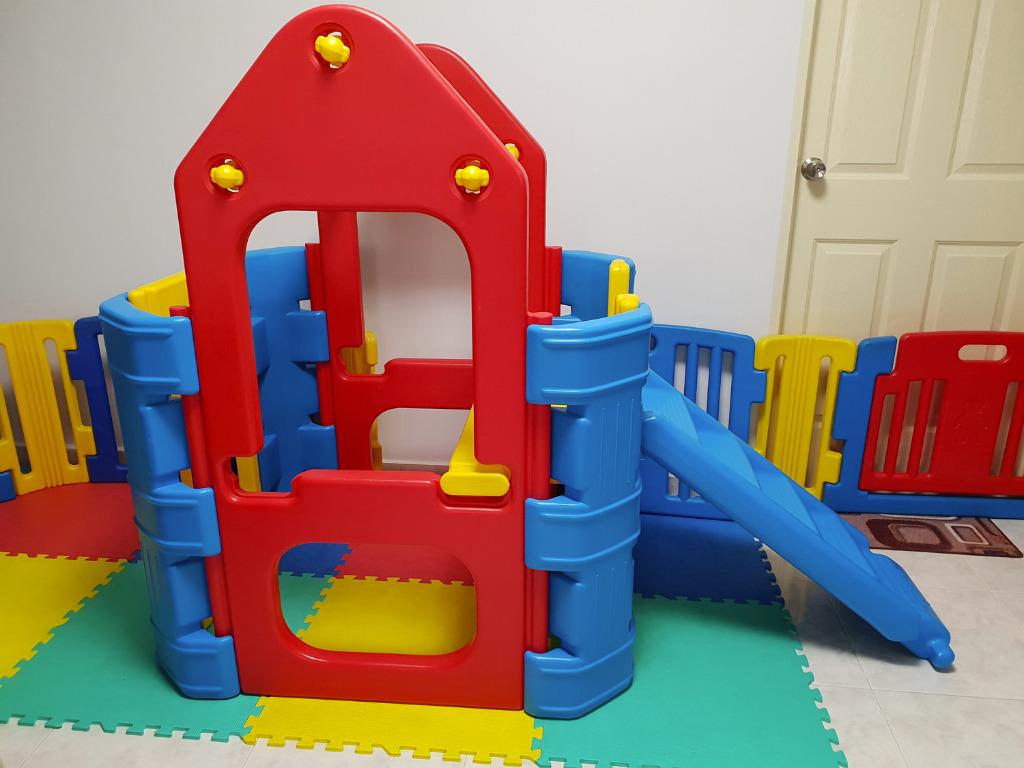 Ampi plastics play gym top