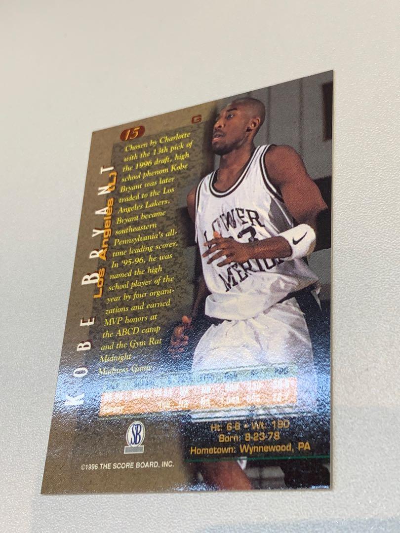 PSA9 Kobe Bryant 1996年 カード #13 Kobe Bryant Rookie (PSA) 9 MINT