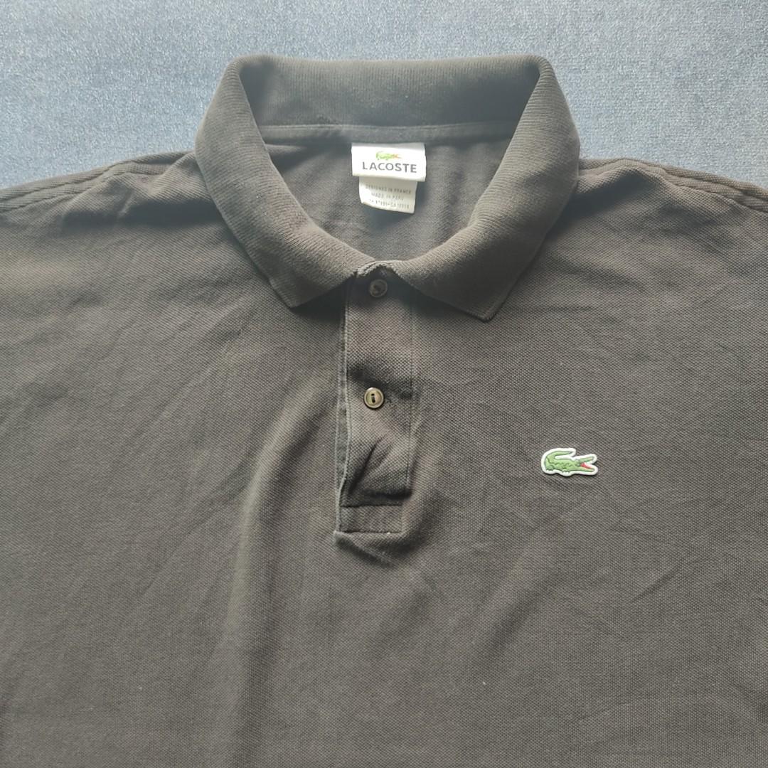 Lacoste 2 button polo shirt deals