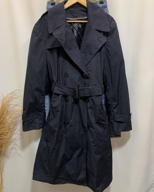 Ladies Black Trench Coat, Women's Fashion, Coats, Jackets and Outerwear