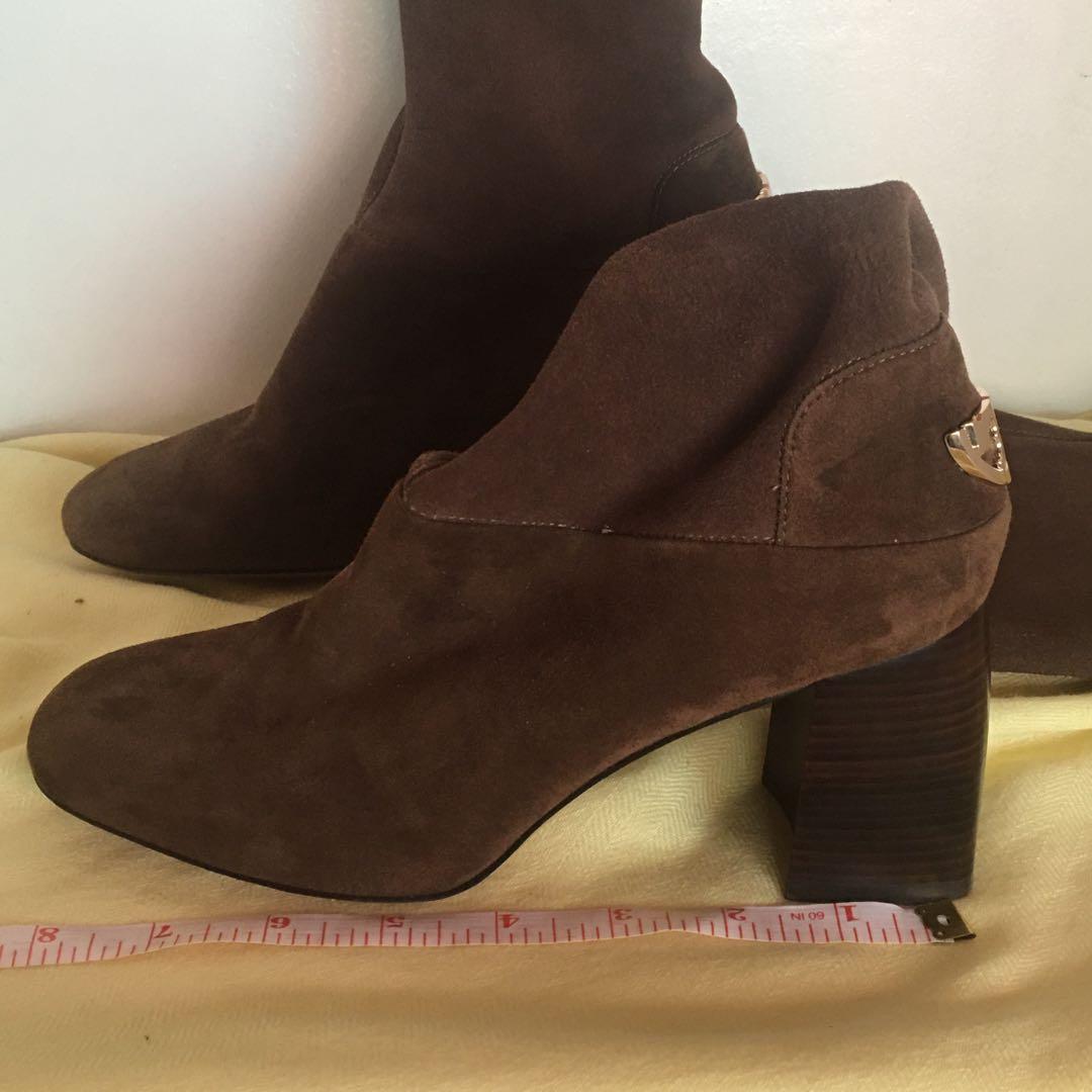 Leather Boots, Women's Fashion, Footwear, Boots on Carousell
