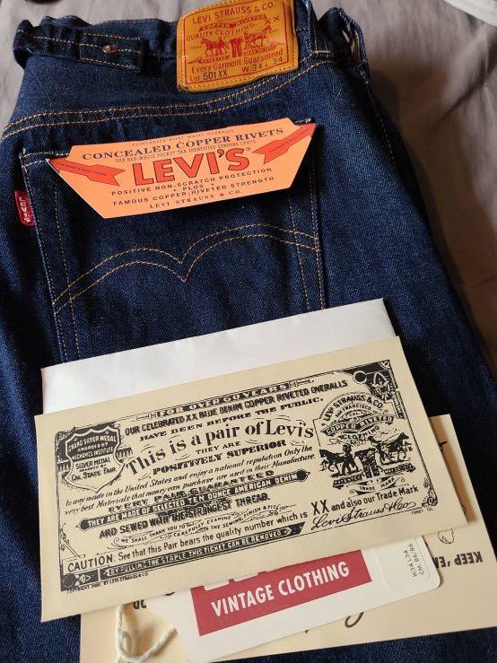 Levi’s LVC 1937‘s 日本製501