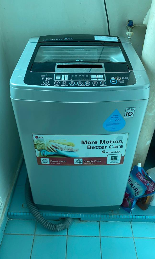 LG Inverter Drive 8.5kg, TV & Home Appliances, Washing Machines and