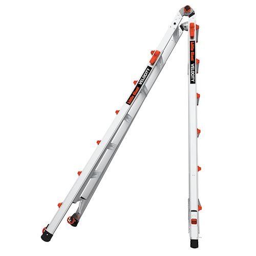 Little Giant M22 Multipurpose Ladder (Category: Construction Tools & Equipment) located in Caloocan City. Submitted by dianethriftstore (Listing ID 1147309300, Image 3). Description: Little Giant Velocity Multi Purpose Ladder M22, 22ft -Capacity-300 lb -Max extension Height- 19ft -Material- Aluminum 📍 Multi-position ladder converts to A-frame, extension, trestle-and-plank, 📍 90-degree and staircase with ease 📍 Rock Lock adjusters quickly alter