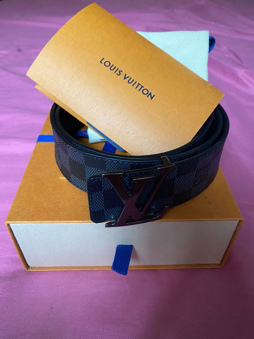 Authentic Louis Vuitton Belt (second hand), Men's Fashion, Watches &  Accessories, Accessory holder, box & organisers on Carousell