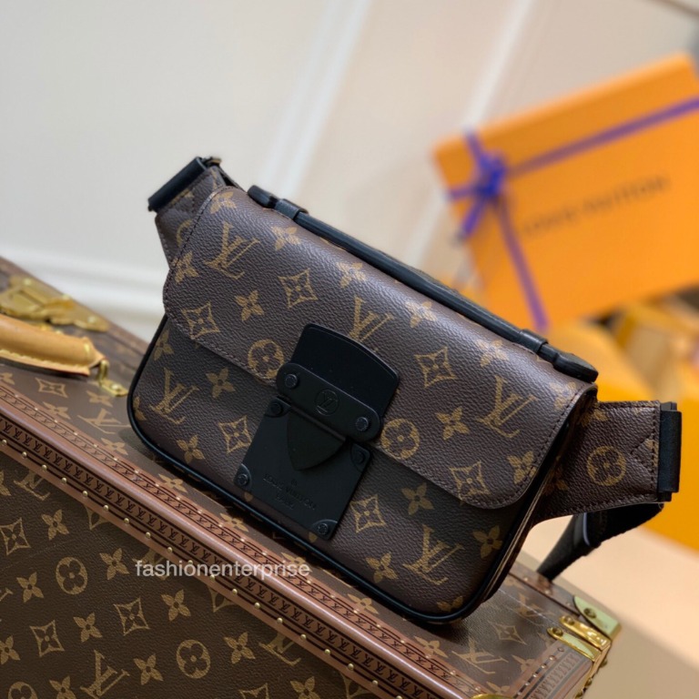 Louis Vuitton S Lock Sling Bag Monogram, Men's Fashion, Bags