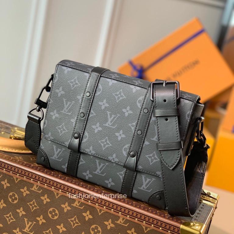 Louis Vuitton Trunk Messenger Monogram Eclipse Men s Fashion