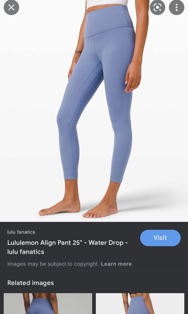 Lululemon Align Pant 25 - Water Drop - lulu fanatics