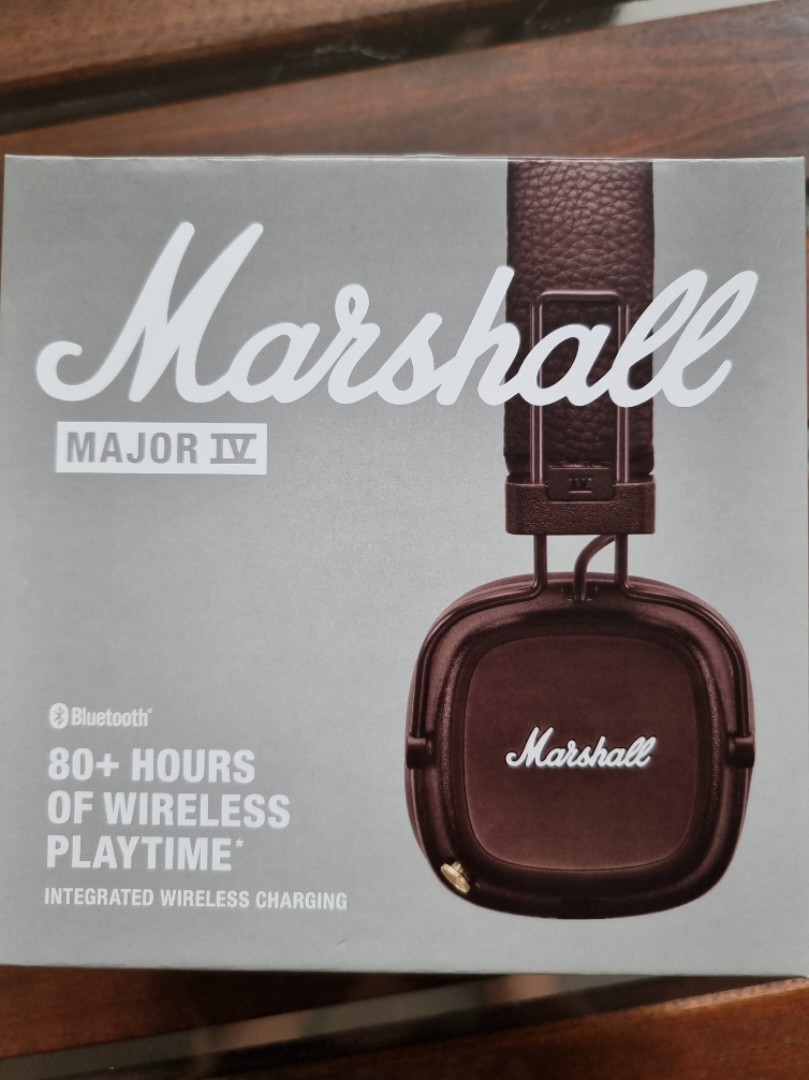 Marshall マーシャル ヘッドホン Major Ⅳ ブラウン