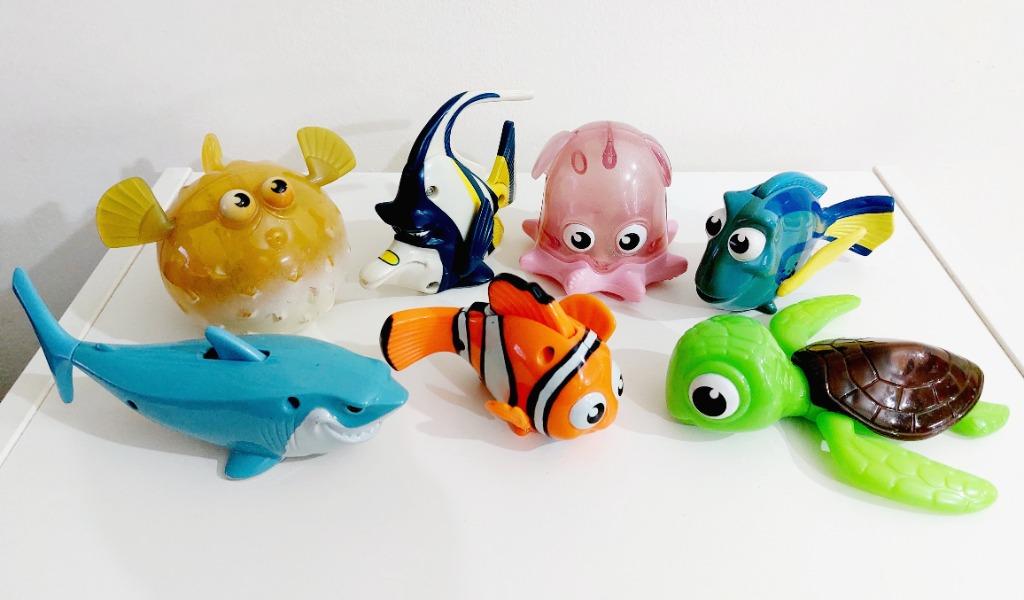 Finding Nemo McDonald's toys Happy Meal  Happy meal toys, Happy meal,  Finding nemo