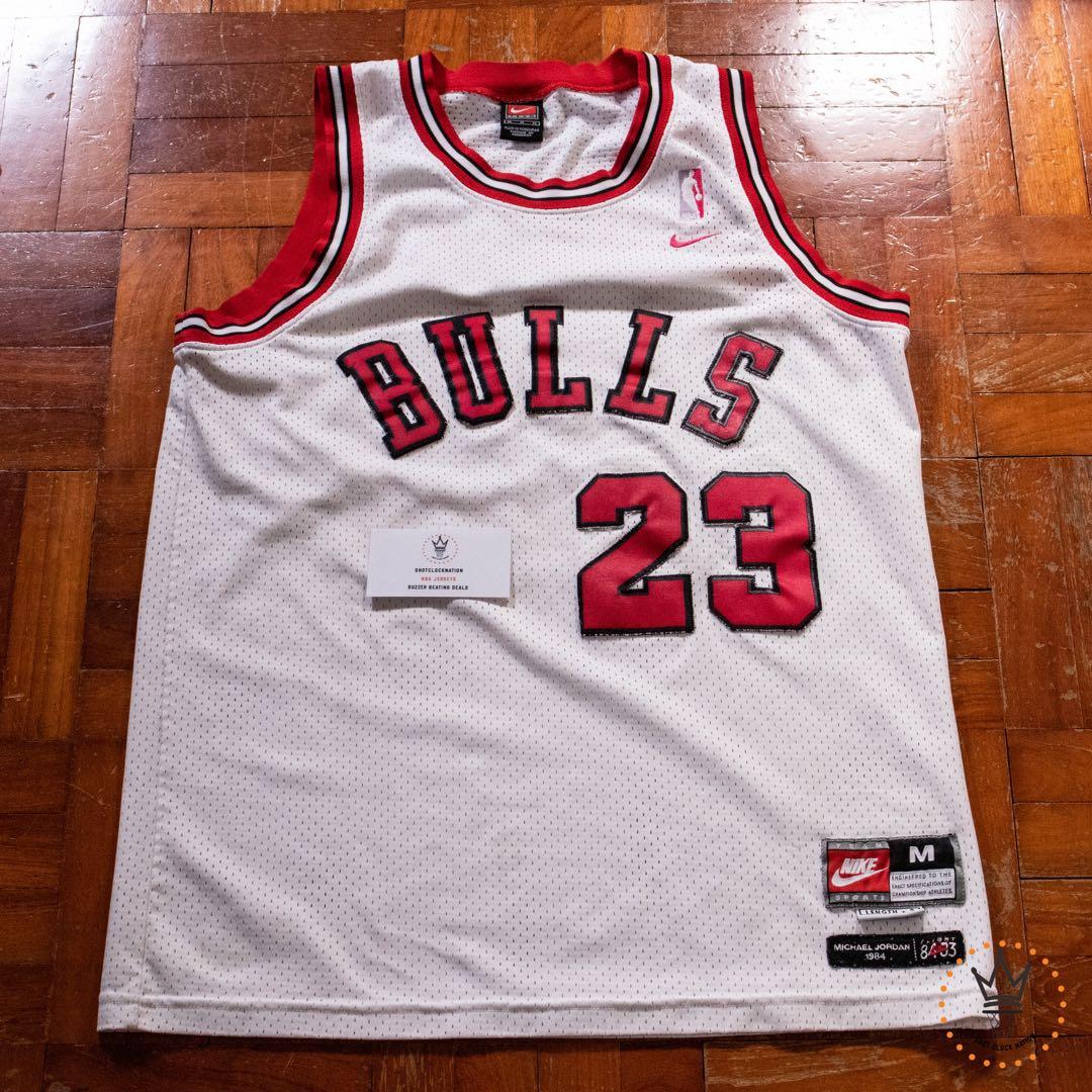 Nike Flight 8403 Michael Jordan Chicago Bulls Authentic Pinstripe