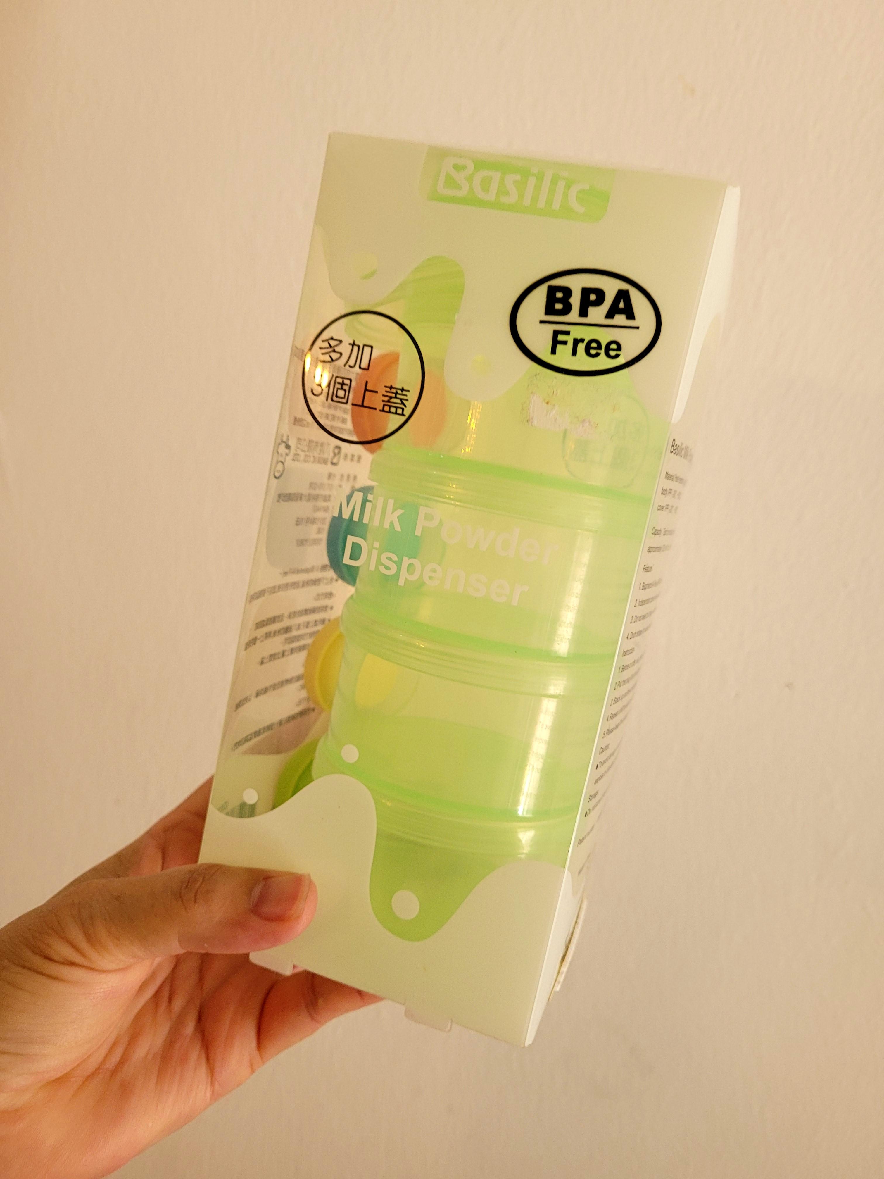 Milk powder dispenser, Babies & Kids, Nursing & Feeding, Breastfeeding