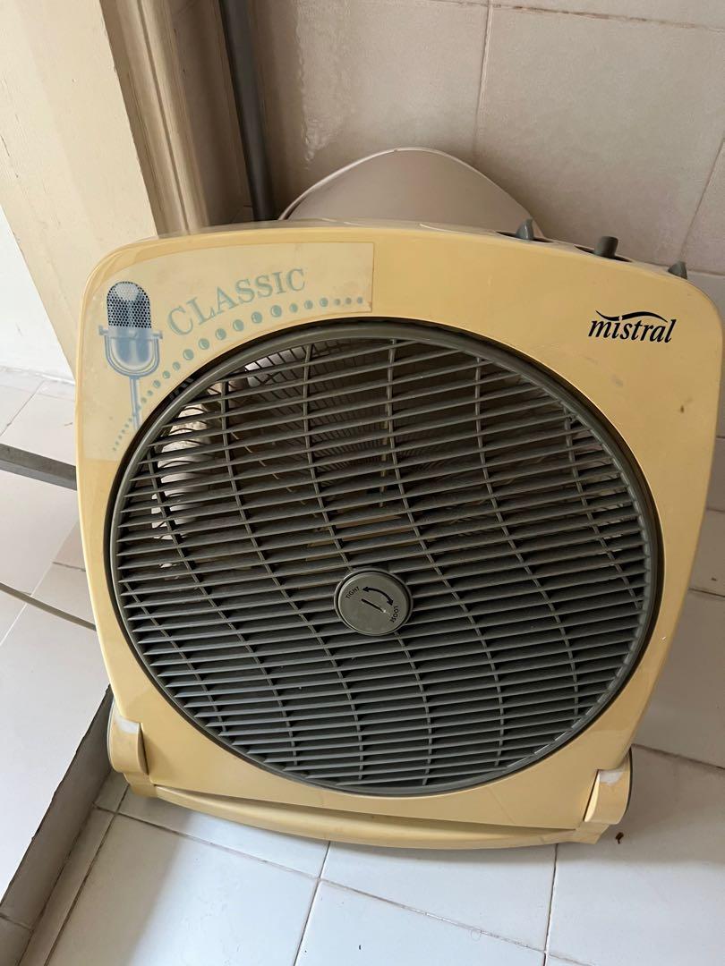 Mistral sleek table/floor fan, Furniture & Home Living, Lighting & Fans