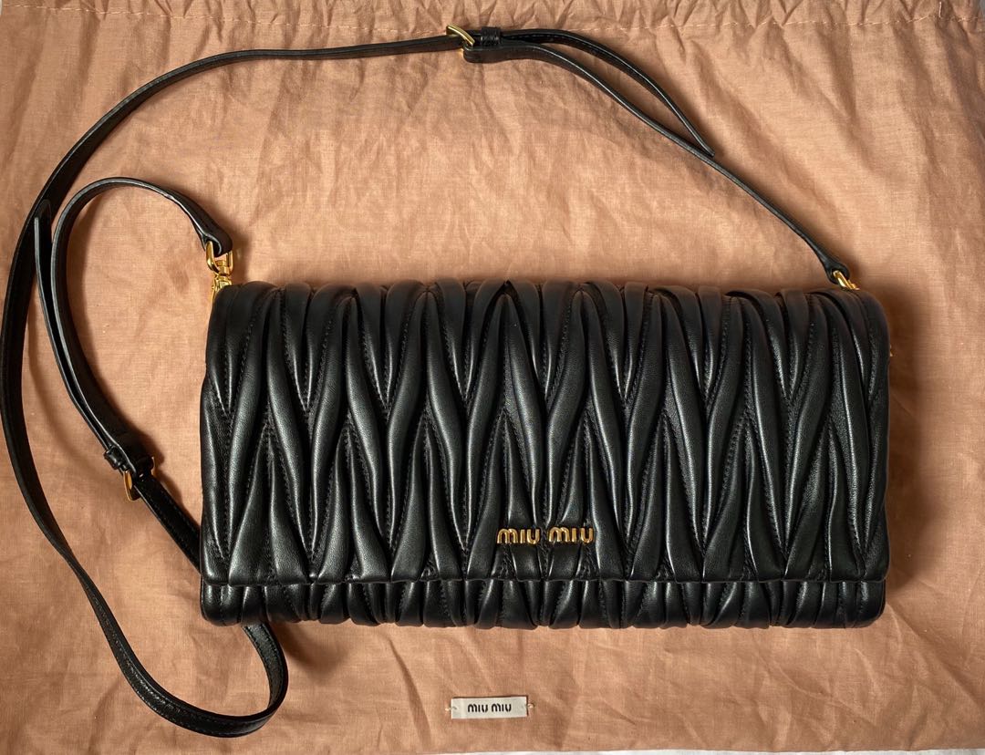 Miu miu matelasse crossbody new arrivals