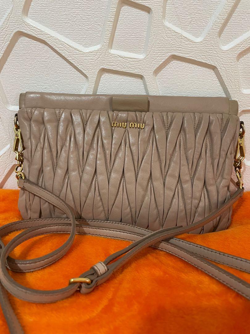 Miu miu sling bag Luxury Bags Wallets on Carousell