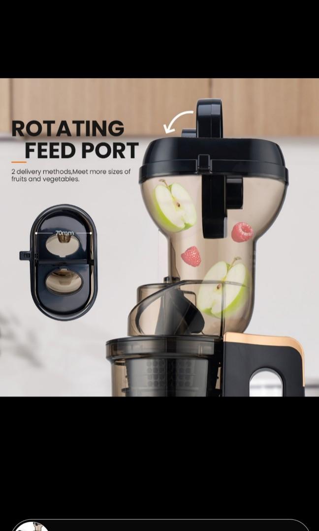 MIUI slow juicer with ice cream filter, TV & Home Appliances, Kitchen