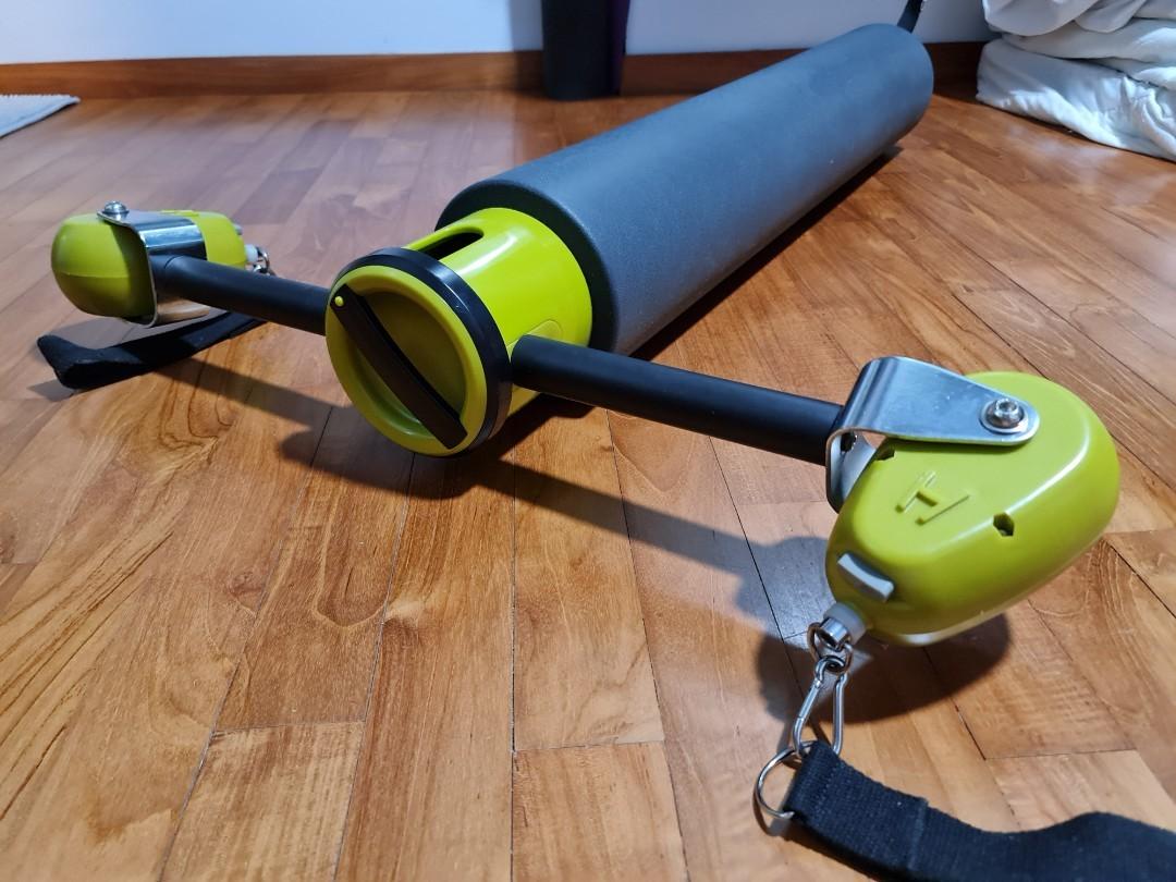 MOTR pilates (Category: Cardio & Fitness Machines) located in Singapore. Submitted by crizomiso (Listing ID 1125556171, Image 3). Description: motr reformer bought from taobao used for a few weeks, then i upgraded to a reformer. Good for strength building. can be used for cardio exercises too. acts as a foam roller as well..