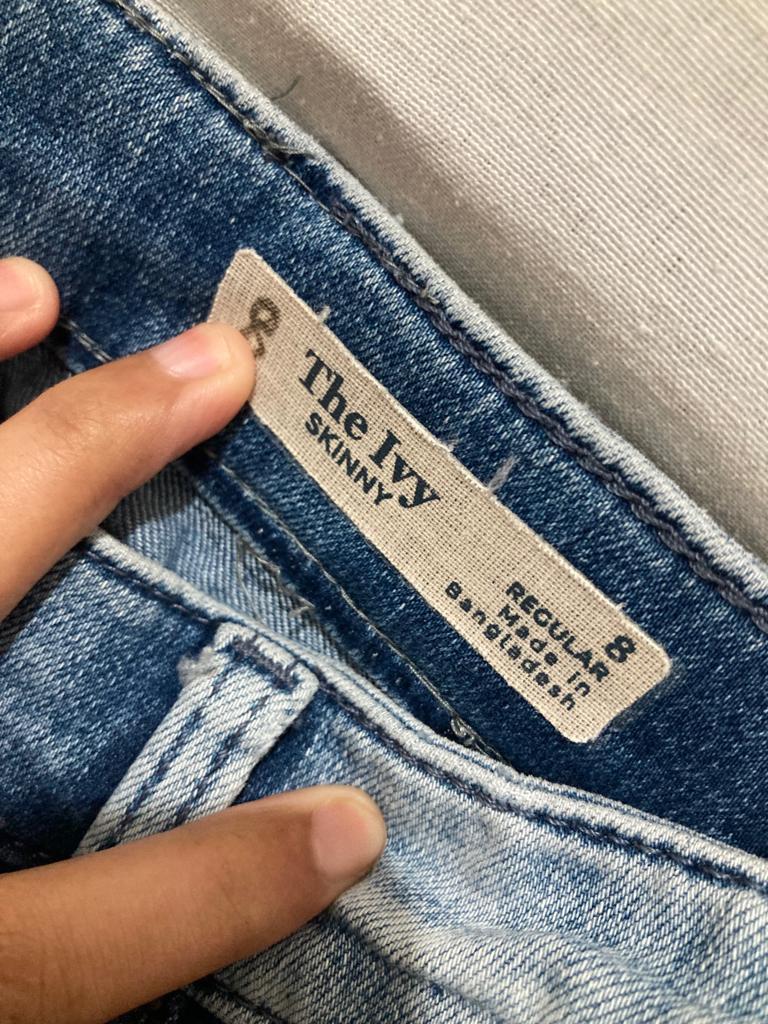 M\u0026S SKINNY JEANS SIZE 8, Fesyen Wanita 