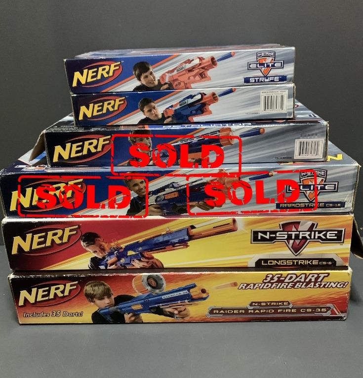 Nerf Longstrike sniper, Hobbies & Toys, Toys & Games on Carousell