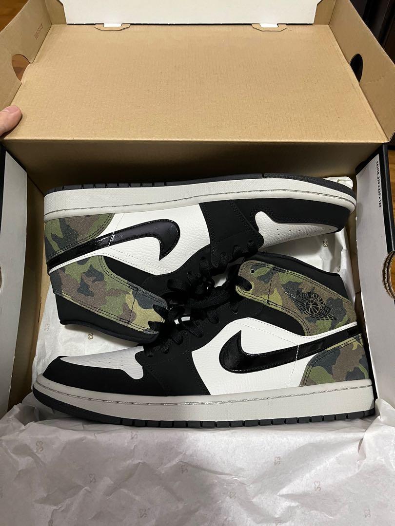 jordan 1 mid camo 2020
