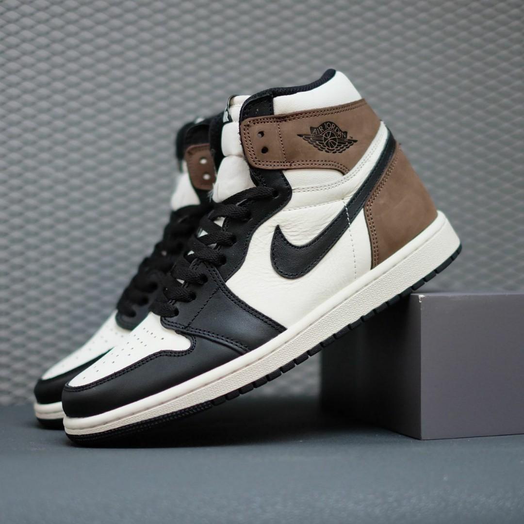 jordan 1 dark mocha white laces