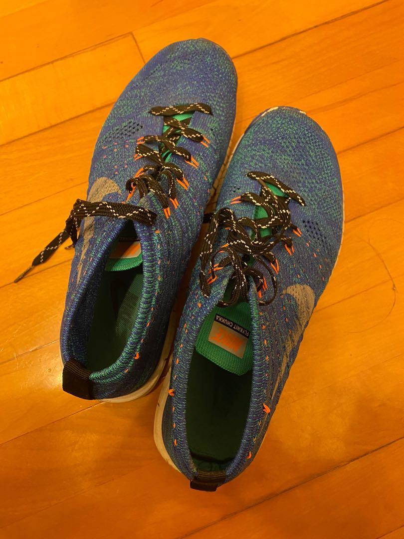 Nike free flyknit deals chukka game royal