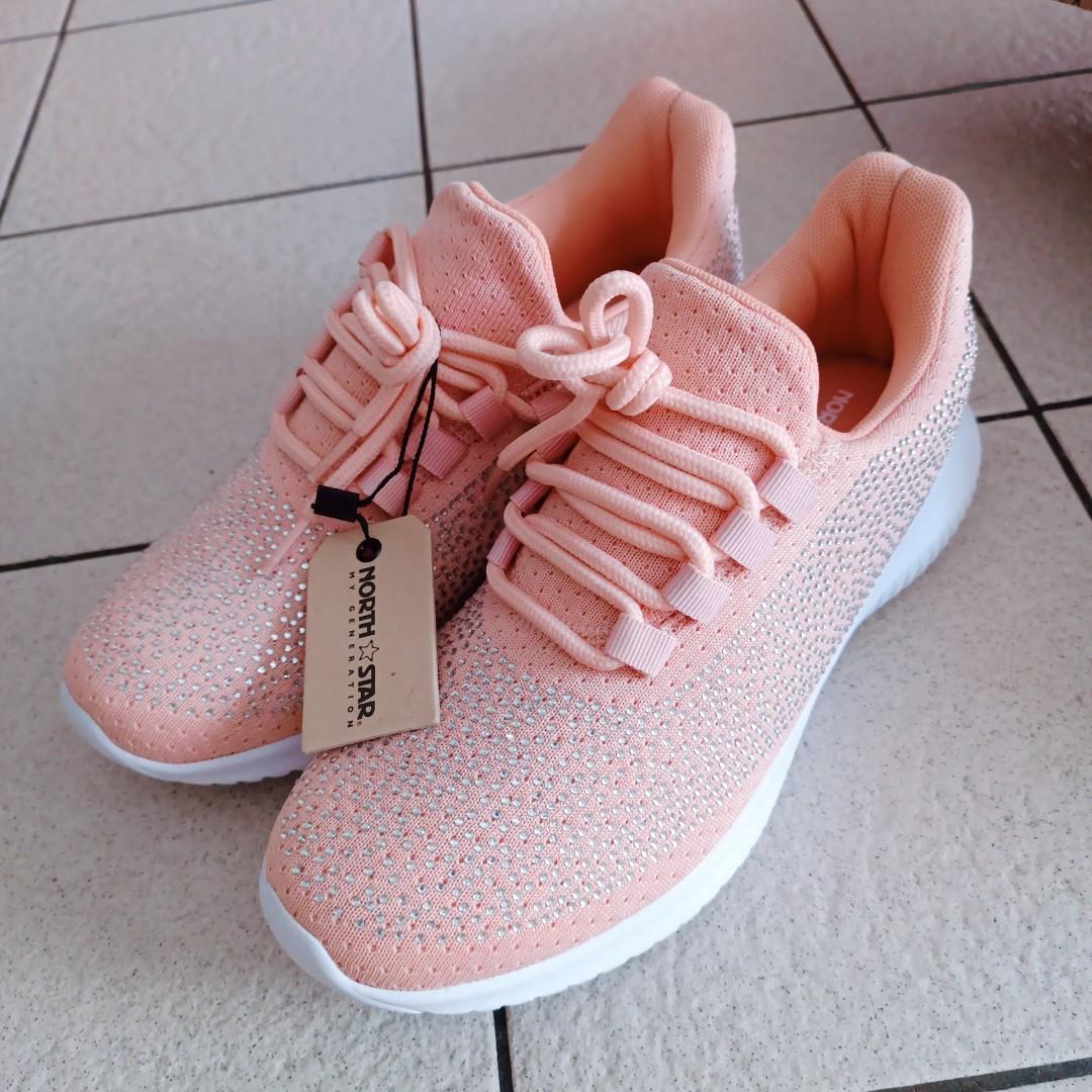 North Star memory foam bling bling sneakers Women s Fashion