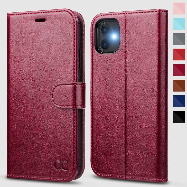 iPhone Xs Max Flip Case Cover for Leather Extra-Protective Business Kickstand Cell Phone Cover Card Holders Flip Cover
