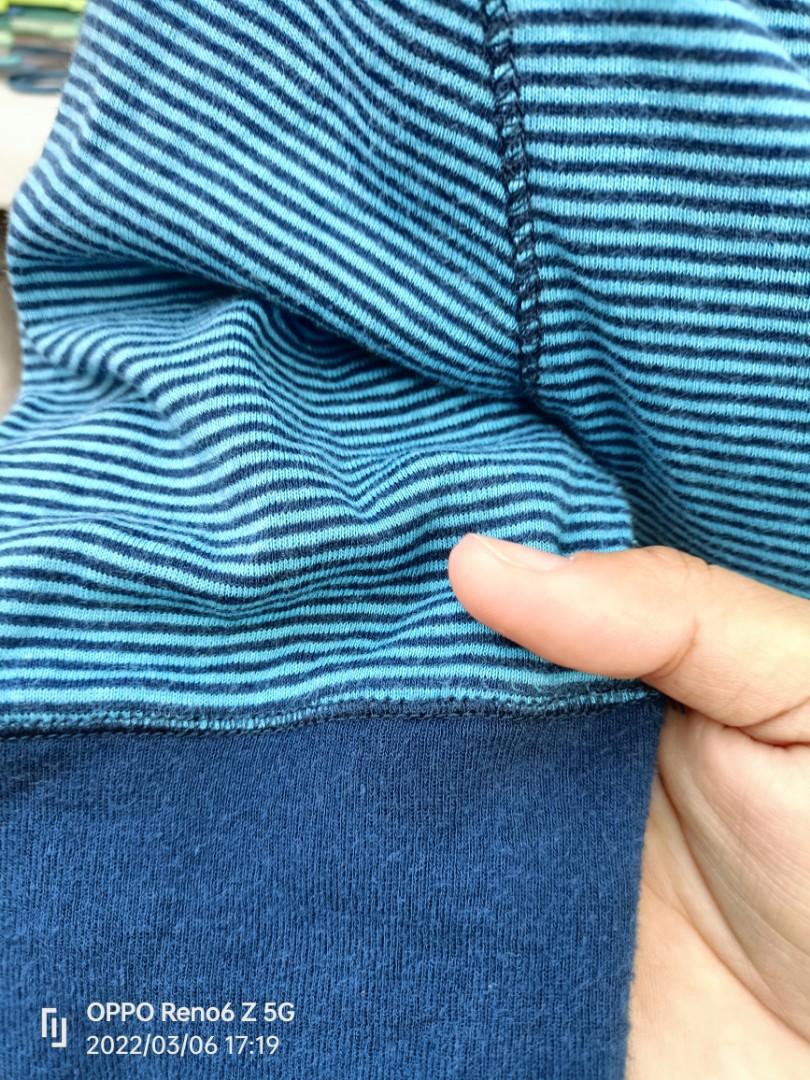Old navy striped print scoop neckline (Category: Shirts) located in San Pedro. Submitted by shachaaa (Listing ID 1147406882, Image 3). Description: 3/4 sleeves medium in tag still in good condition.